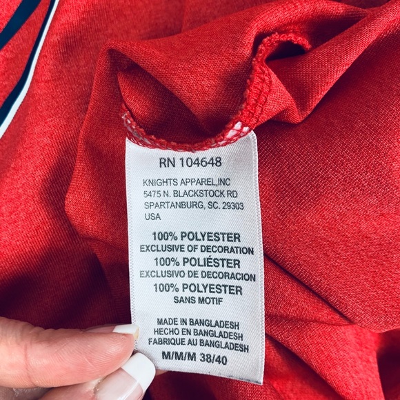 NHL Shirt Washington Capitols Short Sleeve Shirt - Picture 7 of 7